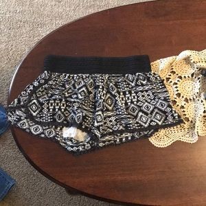 Short shorts. Perfect for sleeping or going out.